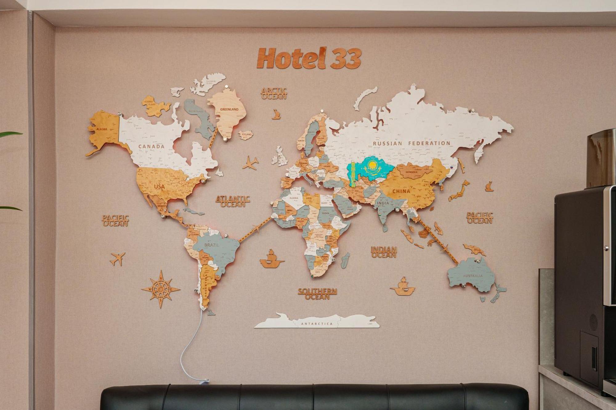אלמטי Hotel 33 מראה חיצוני תמונה